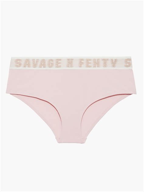 Forever Savage Breast Cancer Awareness High Leg Bikini Savage X Fenty