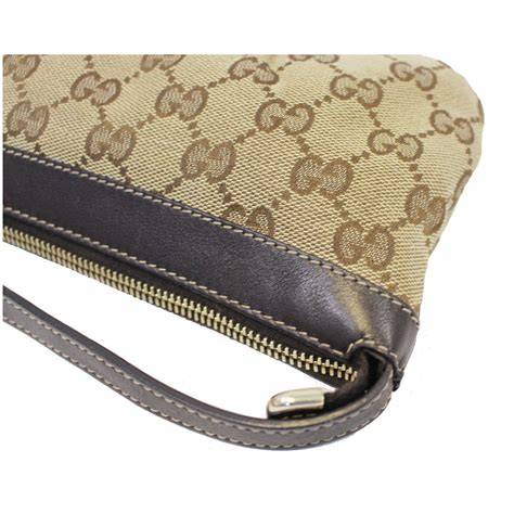 Gucci Interlocking G Pochette Gg Canvas Shoulder Bag Beige Us