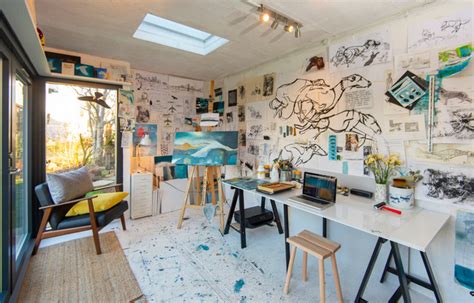 Artists Studio Contemporary Home Office Other By Jml Garden