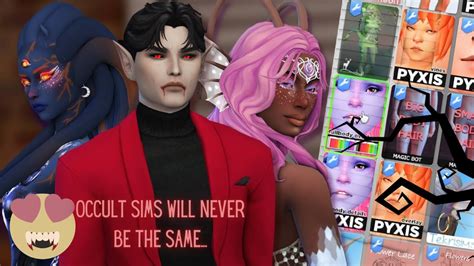 You Need These Occult Cas Items In Your Game Sims 4 Occult Cc Finds