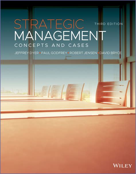 Strategic Management Concepts And Cases 3rd Edition Wileyplus