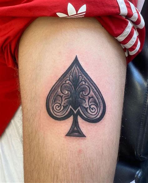30 pretty ace of spades tattoos to inspire you ace of spades tattoo spade tattoo tattoos