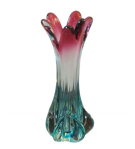 Vintage Murano Glass Vase Circa 1970 105441