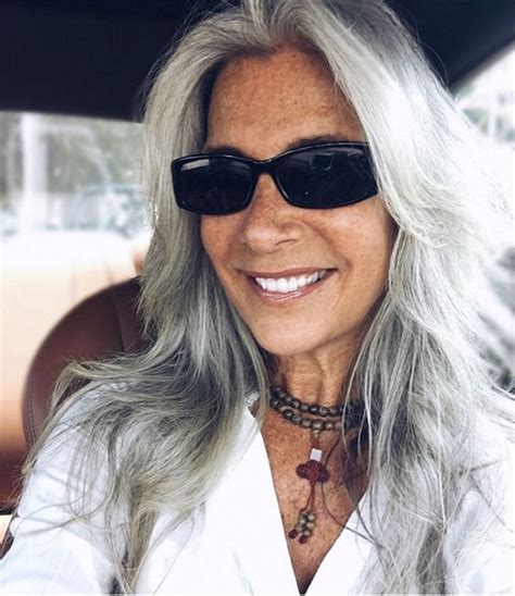 Instagram Beauties With Long Gray Hair Fabulous After 40 Hairstyles
