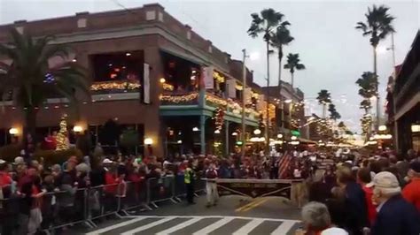 Outback Bowl 2015 Parade At Ybor City Tampa Florida On New Years Eve