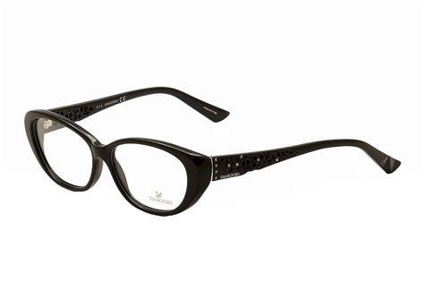 Swarovski Eyeglasses Day Sw5083 Sw 5083 001 Black Full Rim Optical Frame 54mm Ebay