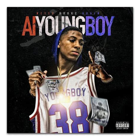 P141 Art Nba Ai Youngboy Never Broke Again Album Cover 12x12 24x24