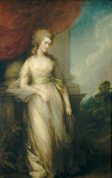 1783 Georgiana Duchess Of Devonshire By Thomas Gainsboroguh National