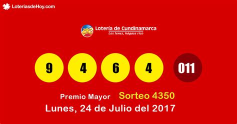 La lotería del tolima juega todos los lunes. La Lotería de Cundinamarca lunes 24 de Julio de 2017 ...