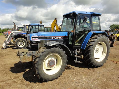 Ford 7840 Powerstar Sle Old And New Tractors Ford Vehicles Car