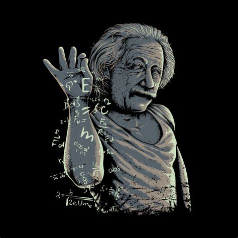 Funny Albert Einstein Graphic Illustration Albert Einstein Tote