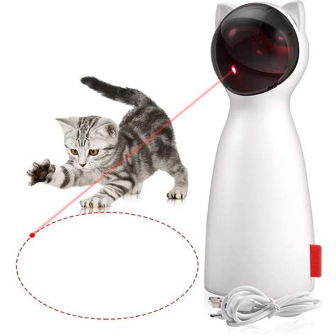 Laser Cat Toy Automatic Interactive Pet Toy Laser Pointer For Cats Dogs