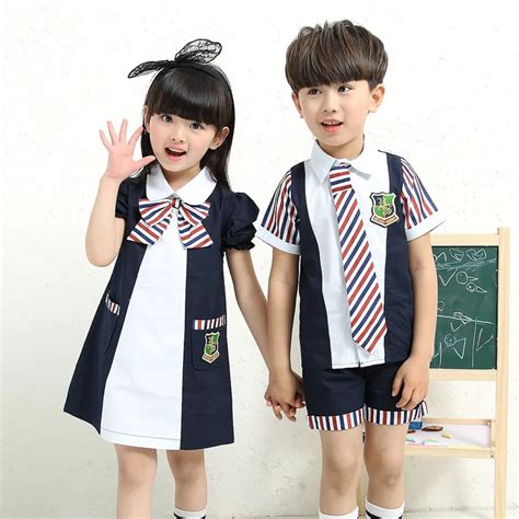 Kindergarten Summer 2017 Boys Girls Short Sleeved Pupils School
