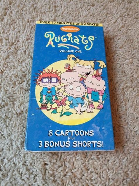 Nickelodeon ONE OF A KIND Rare Rugrats Volume One VHS Paramount CASE ONLY Rugrats