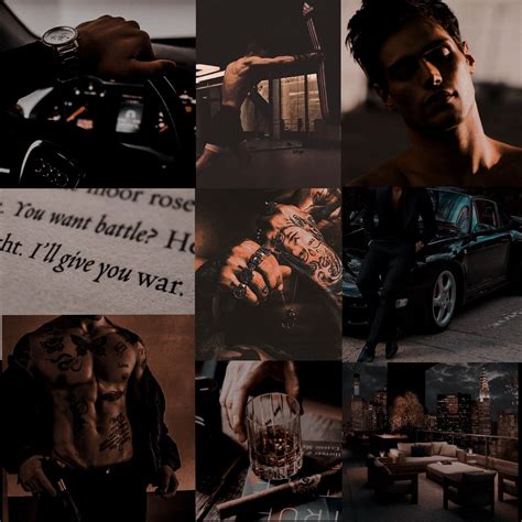 Dominic 18 Character Aesthetic Aesthetic Collage Daddy Aesthetic