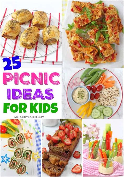 25 Of The Best Picnic Food Ideas For Kids My Fussy Eater Easy Kids