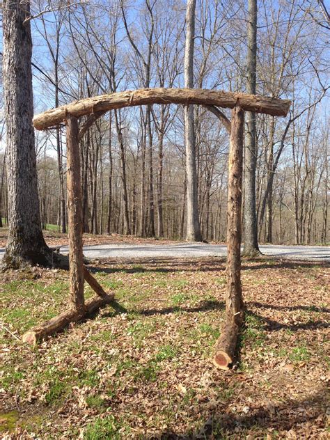 Cedar Wedding Arch Made For A Special Couple Wood Wedding Arches