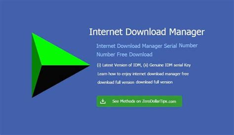 Ida has a live monitor for other browsers so files can be downloaded with ida and placed in proper file categories for easy organization. Internet Download Manager Free Download with Serial Number | Zero Dollar Tips