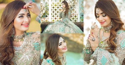 Nawal Saeed Looking Absolutely Gorgeous In Her Latest Bridal Photoshoot