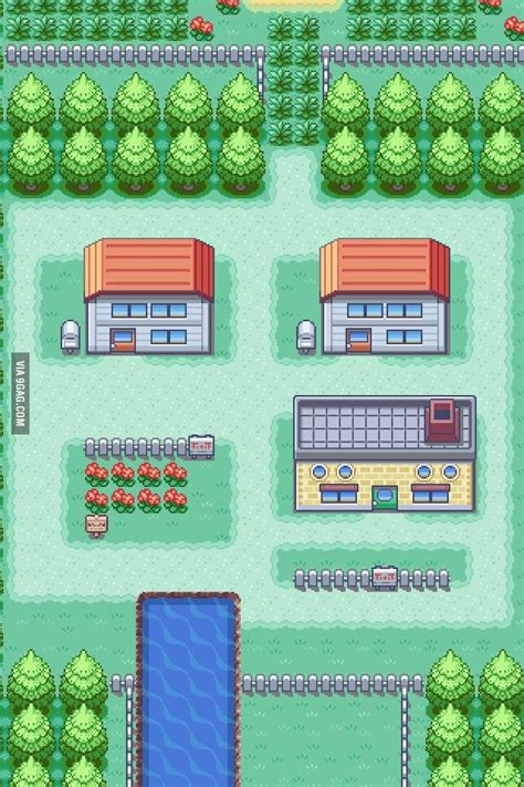 Does Anyone Remember This Town Gaming Pokemon Firered Pokémon