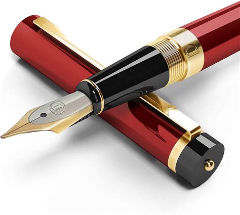 Dryden Luxury Fountain Pen With Ink Refill Converter Smooth And Elegant
