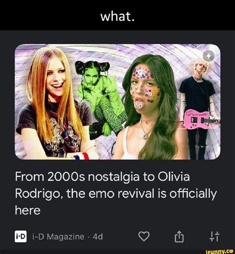 What From 2000s Nostalgia To Olivia Rodrigo The Emo Revival Is