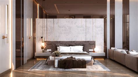 Luxury Master Bedroom Design In Ksa On Behance