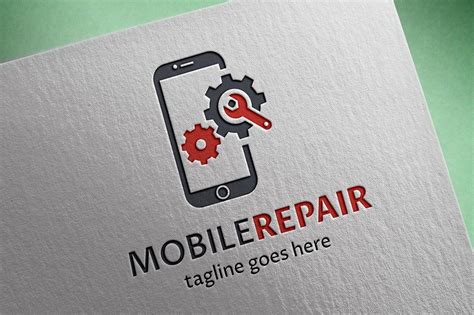 Mobile Repair Logo Logo Templates Business Card Logo Mobile Logo