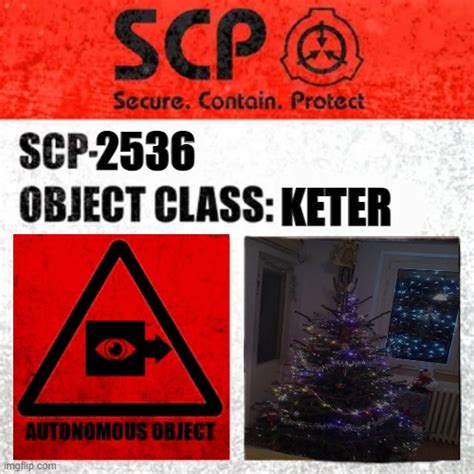 Scp Label Template Keter Memes Imgflip