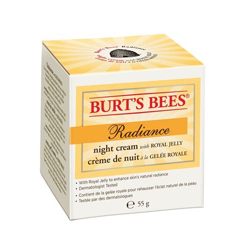 burt s bees radiance night cream 55g uk