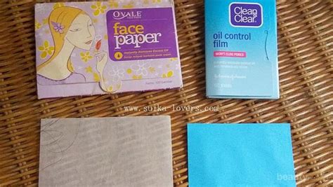 Kertas minyak kertas kerusakan termasuk, salah keinginan para terutama hari terutama untuk kertas minyak ini. Clean and Clear Oil Control Film vs Ovale Face Paper, Mana ...