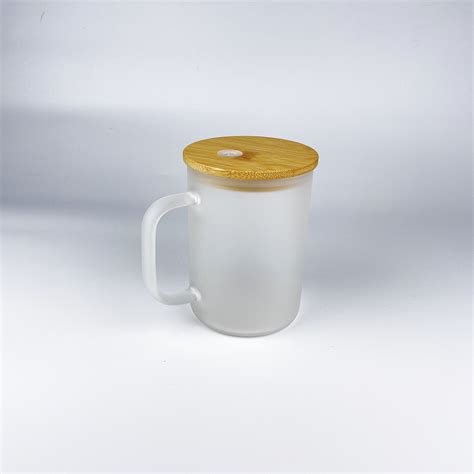 11oz 17oz Clear Sublimatable Glass Coffee Mug Suitable For Vinyl Sublimation Blank Clear Glass