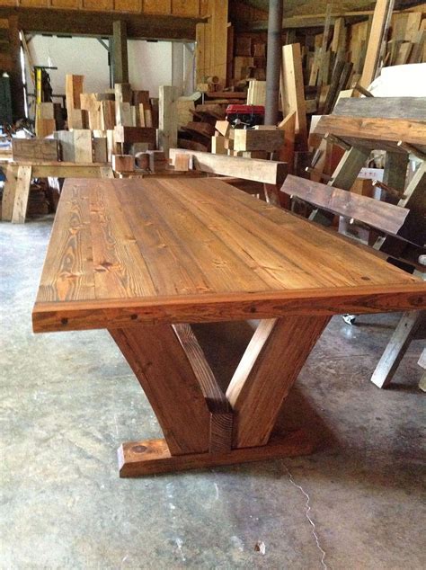 Custom Farm Table Woodworkingtable Dinning Table Design Dining