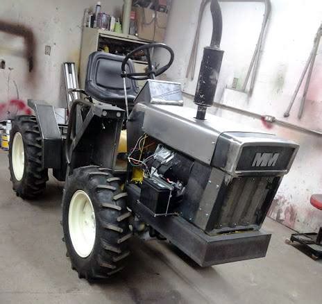 Just A Car Guy Garden Tractor Based Articulated 4 Wheel Drive Hand