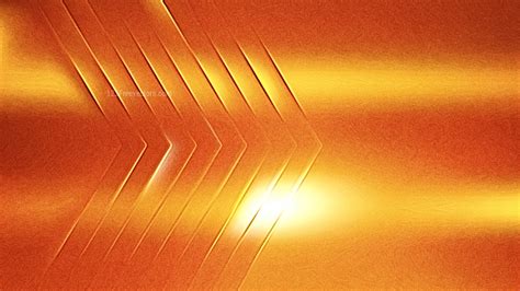 Cool Orange Shiny Metal Texture Background