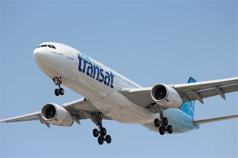 C Gkts Air Transat Airbus A330 300 With 30 Year Anniversary Livery