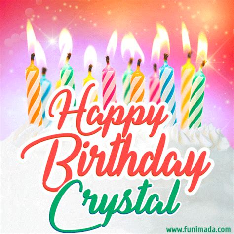 Happy Birthday Crystal S