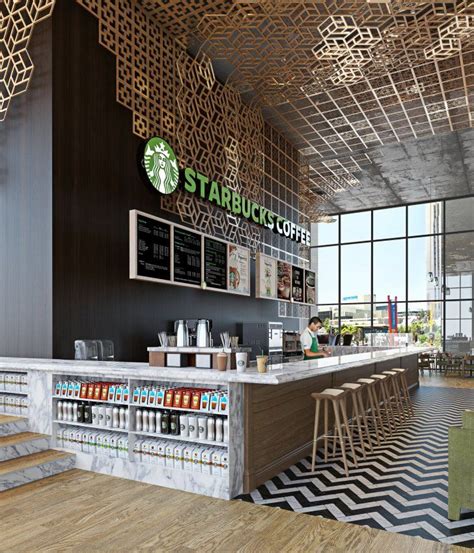 Starbucks Interior Diseño De Interiores Cafetería Diseño De