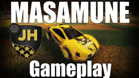Rocket League Masamune Gameplay Ranked 3v3 Youtube