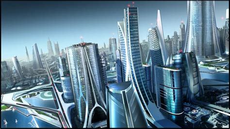 Futuristic City Future City Too By Robertdbrown On Deviantart Future