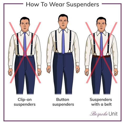 Top 10 Best Suspenders For Men A Guide To Wearing Mens Braces With