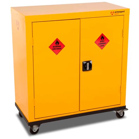 Armorgard Safestor Hazardous Materials Secure Mobile Storage Cabinet