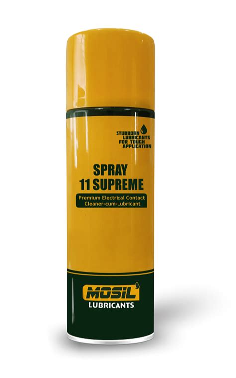 Mosil Spray 11 Supreme Premium Electrical Contact Cleaner Cum