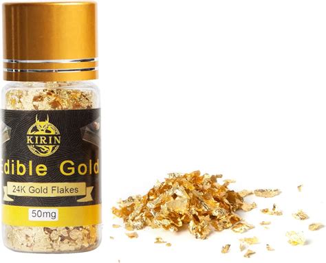 Edible Gold Flakes50mg Eatable Gold24k Gold Flakes For