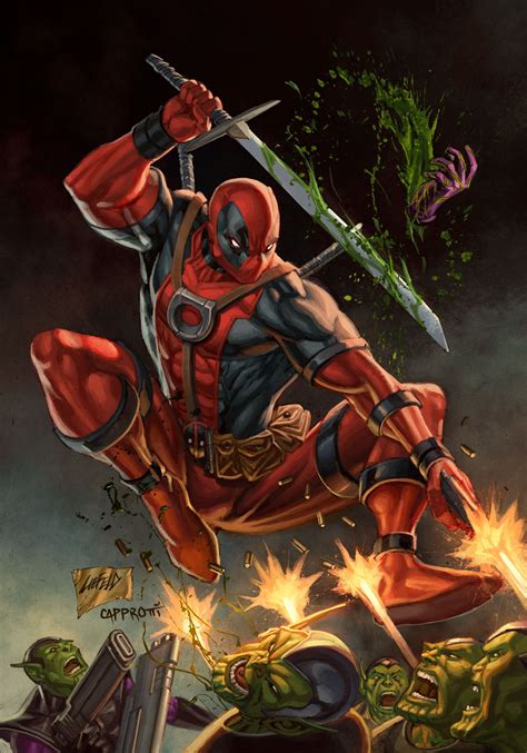 Deadpool Marvel Superhero Comics Hero Warrior Action Comedy Adventure Wallpapers Hd