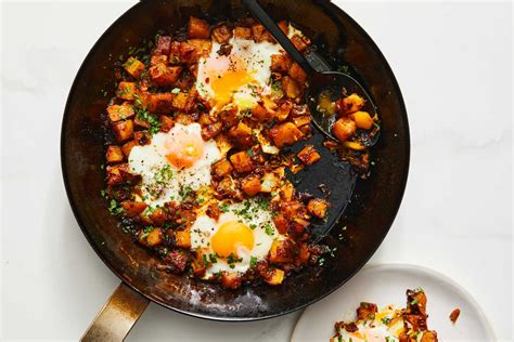 Fried Eggs And Potatoes Recipe Nyt Cooking