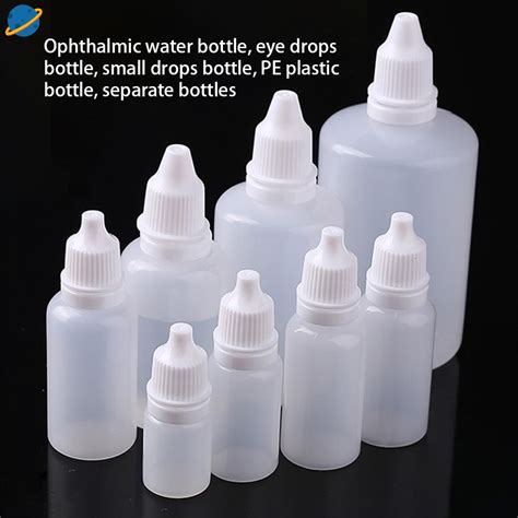 24pcs 5ml10ml20ml Pe Plastic Empty Eyedrop Bottle Squeezable