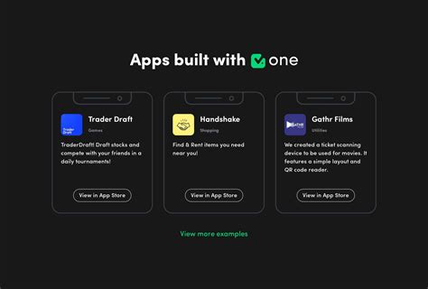 Apps Examples List With App Store Button Uiux Patterns