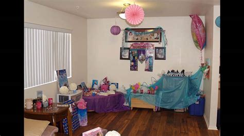 Frozen Birthday Party Themed Decorating Ideas Youtube