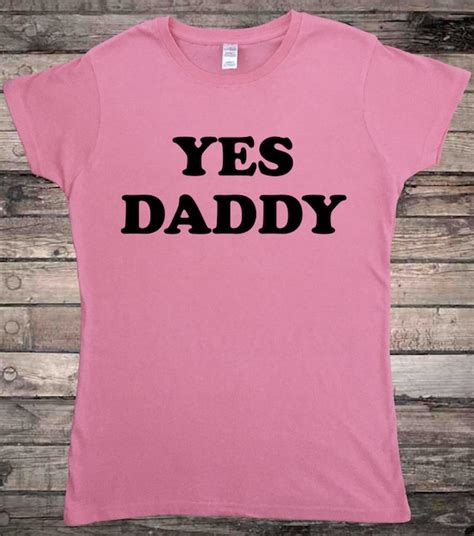 Yes Daddy Submissive Pink Ddlg T Shirt Etsy